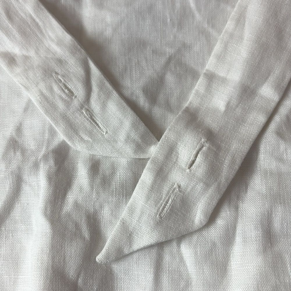 Reformation Kimberly Linen Top 12 NWT $148 - Picture 4 of 5